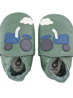 Bobux soft soles tracks olive