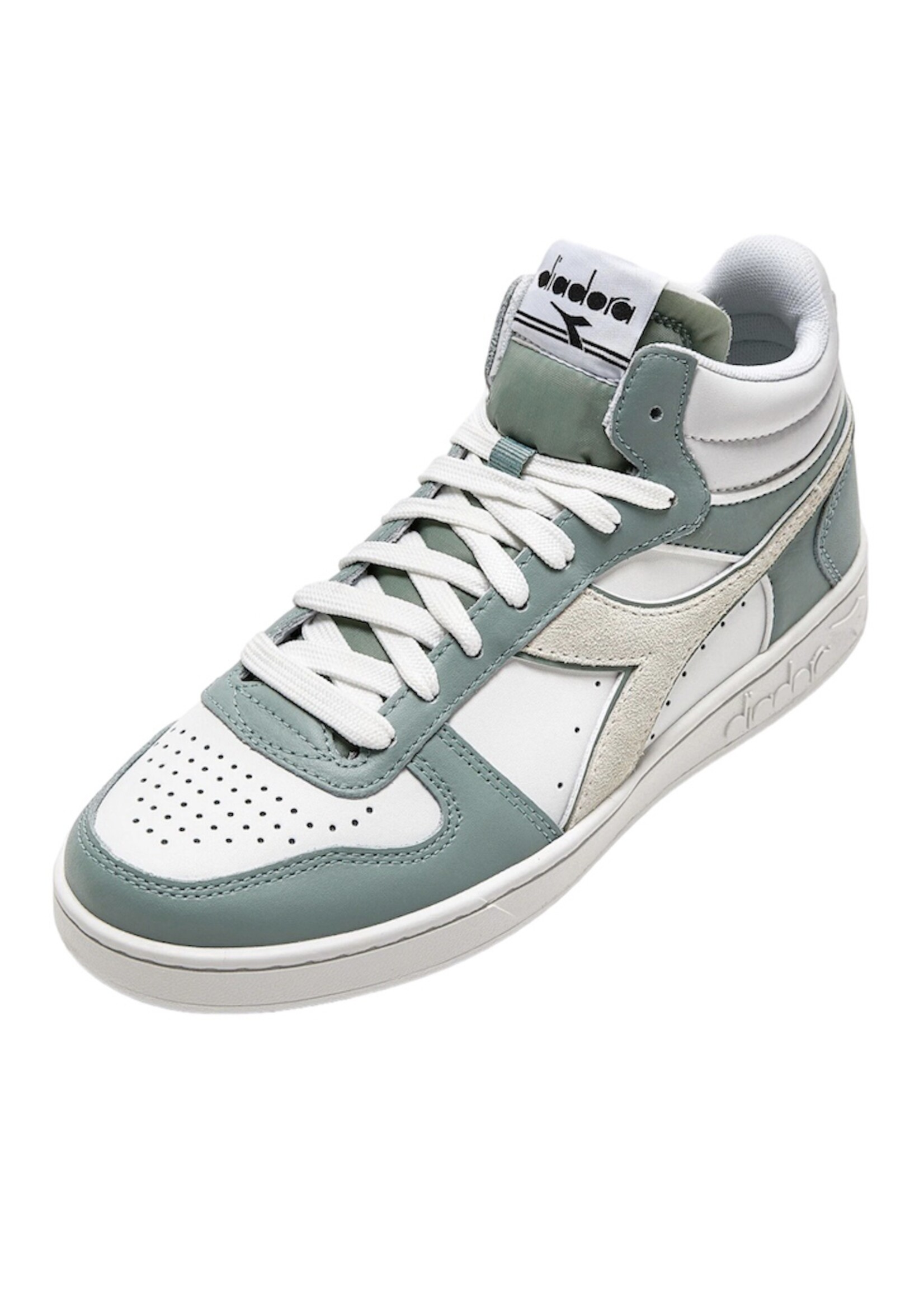 Diadora magic basket demi leather whisper white/iceberg