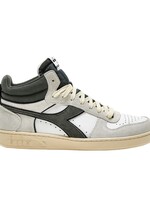 Diadora magic basket demi cut suede leather white/dark forest