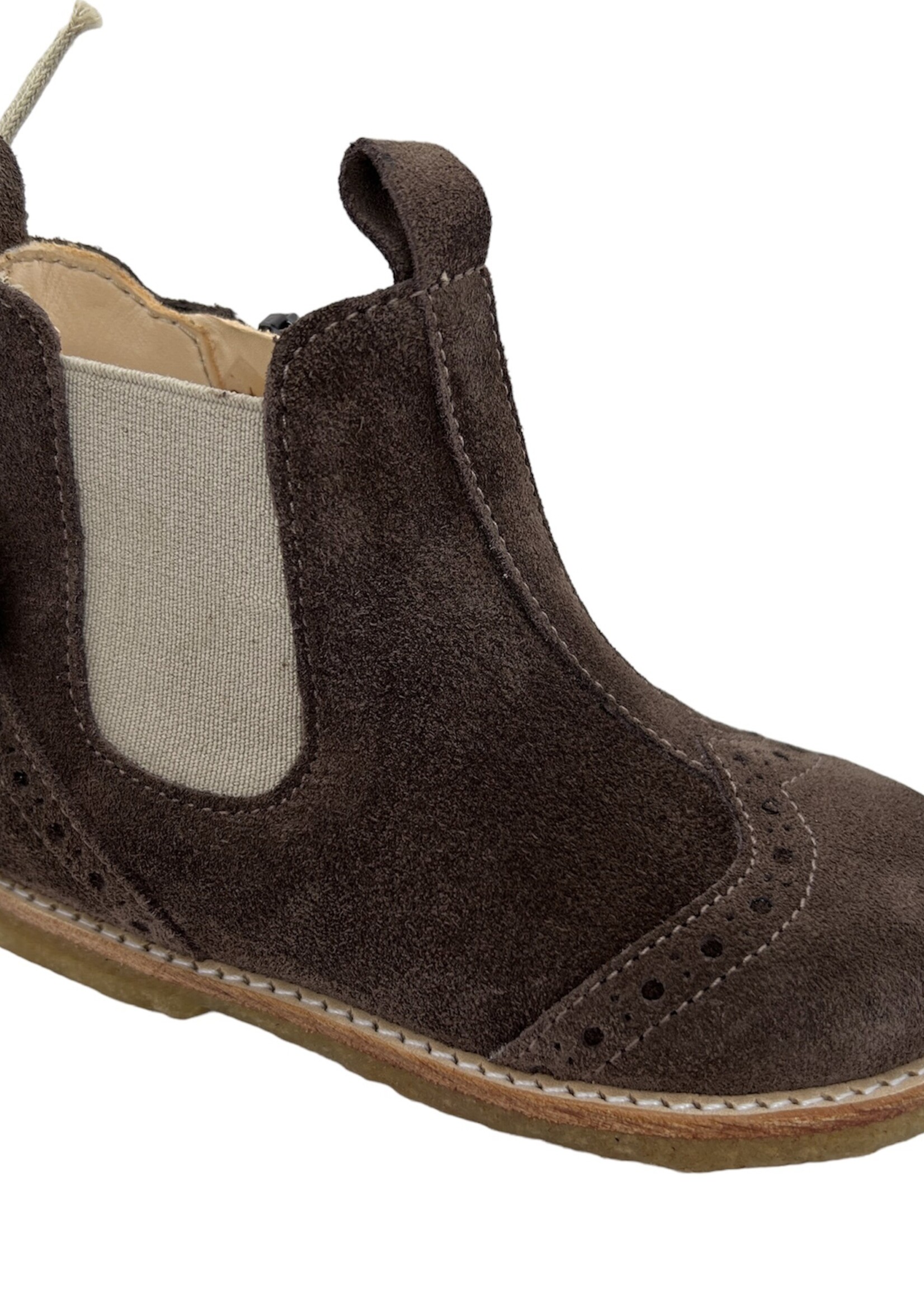 Angulus 6024-103 starter chelsea boot dark taupe/beige