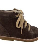 Angulus 2361-101 starter shoe with laces dark taupe