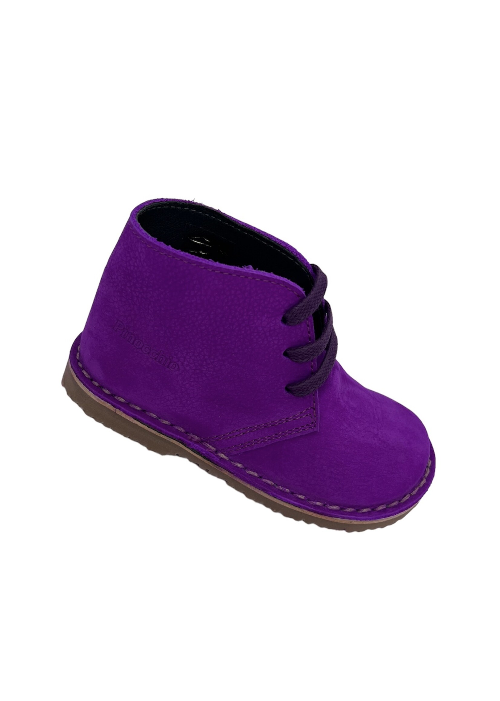 Pinocchio  P1600 eerste stapper violet nubuck