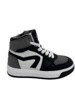 Pinocchio P1012 hoge sneaker donker grijs