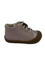 Naturino cocoon met pebbled/suede lizard cipria