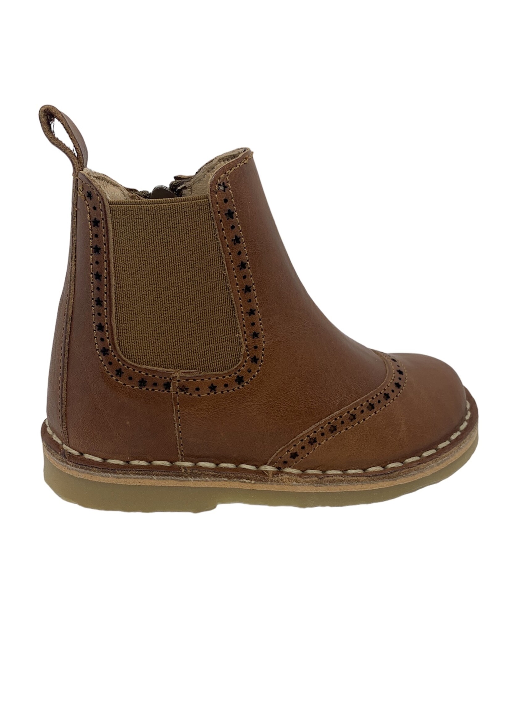 Petit Nord Petit Nord 9357 ankle boot stars cognac