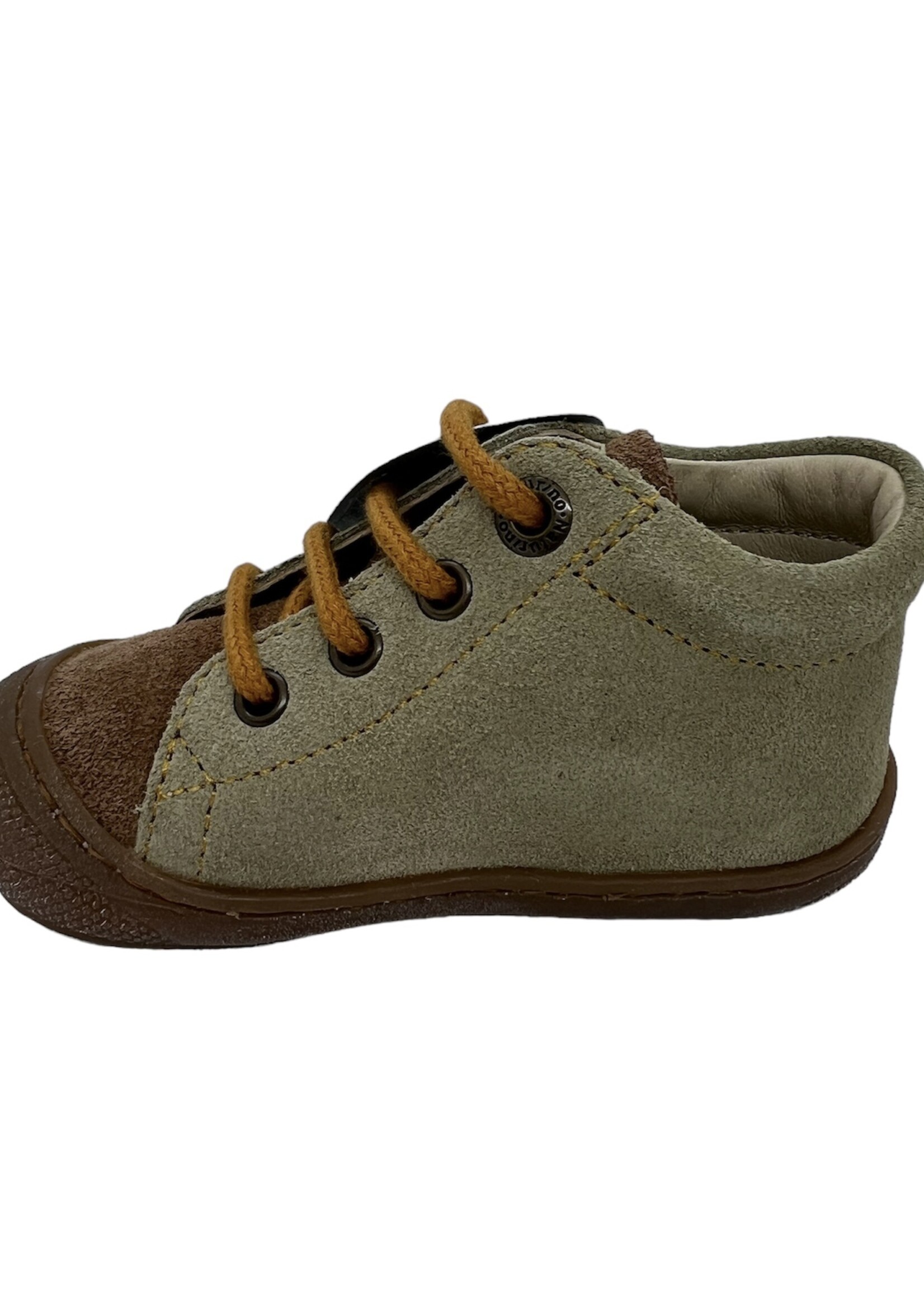 Naturino cocoon suede sole honey brown stone