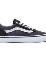 Vans old skool 2 tone glitter black navy veter