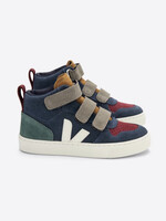 VEJA small V-10 mid suede multico nautico cyprus