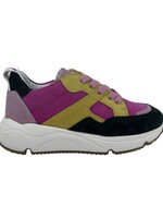 La Triboo 9075 sneaker roze oker groen