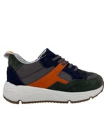 La Triboo 9075 sneaker groen oranje