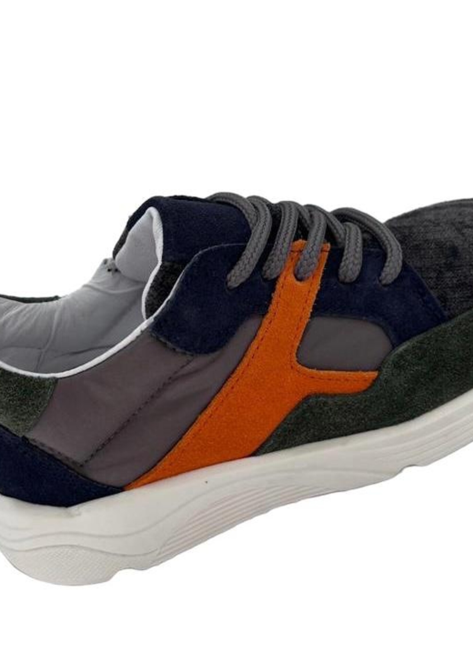 La Triboo 9075 sneaker groen oranje