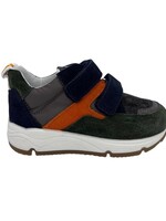 La Triboo 8947 sneaker groen oranje velcro