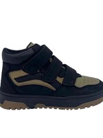 HIP H1694 sneaker velcro zwart groen