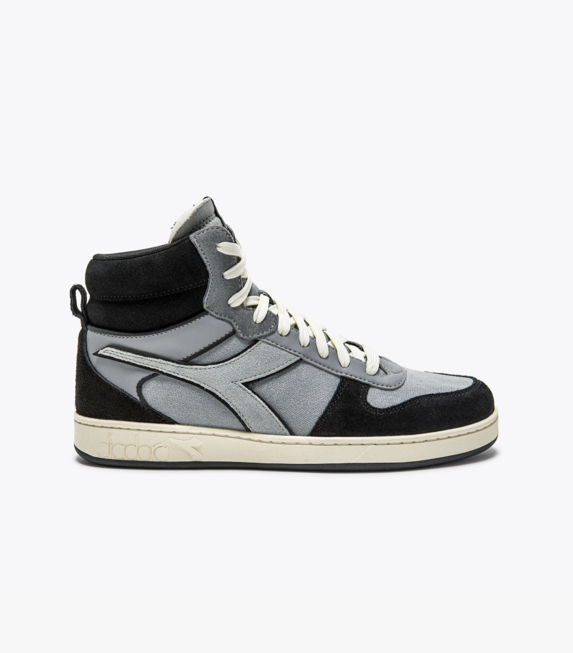 Baskets magic basket blanc/vert Diadora | La Redoute