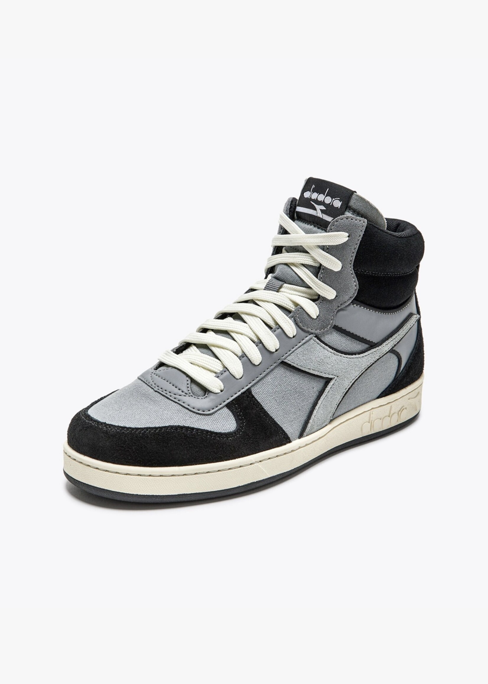 Diadora magic basket mid treated black high rise