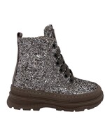 Clic 20742 enkellaarsje glitter taupe