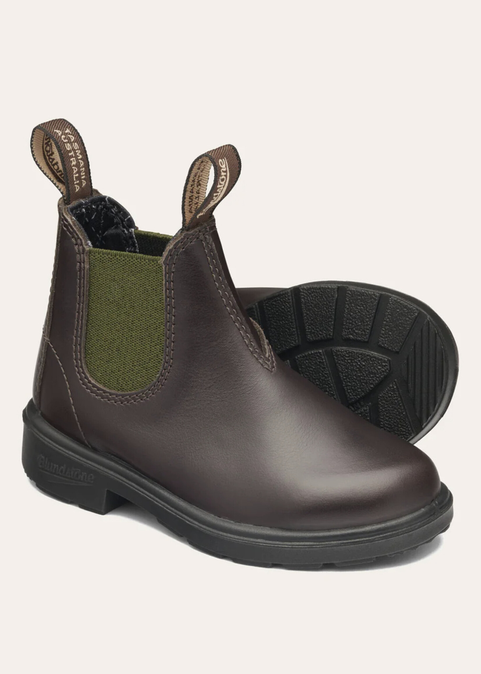 Blundstone 2394 stout brown olive elastic