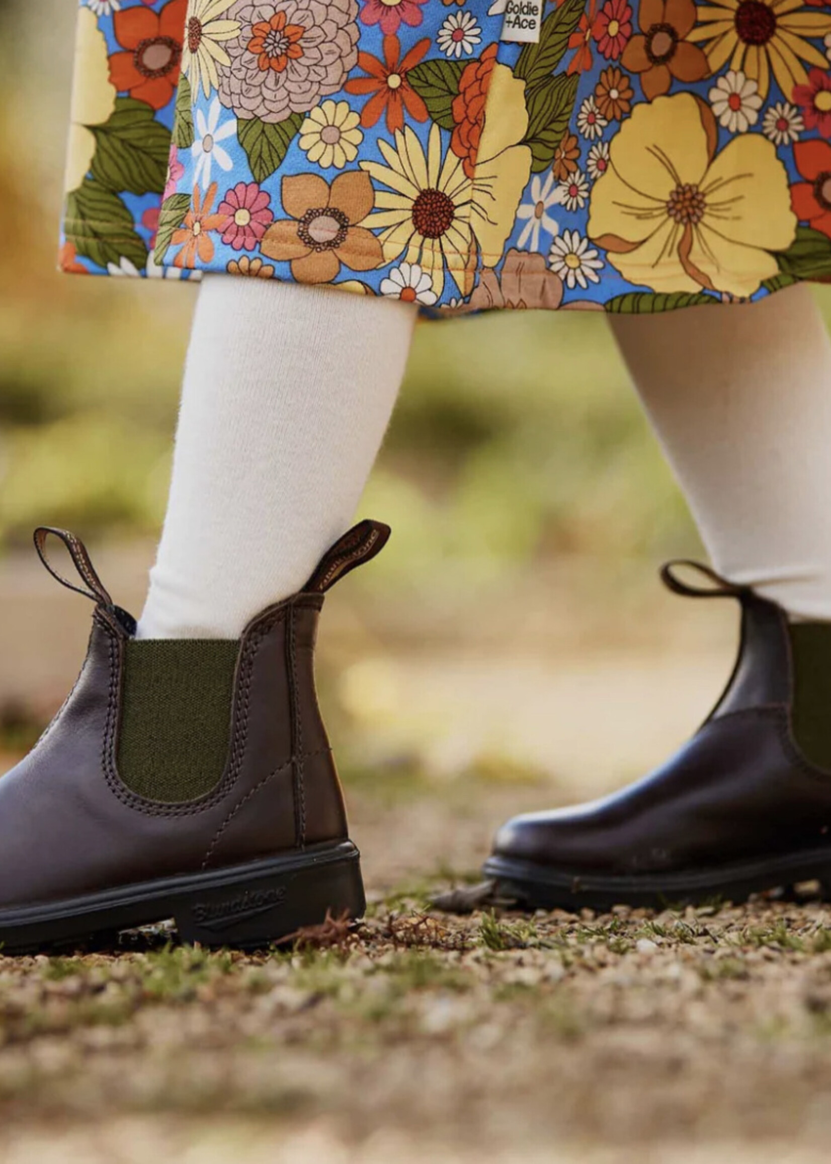 Blundstone 2394 stout brown olive elastic