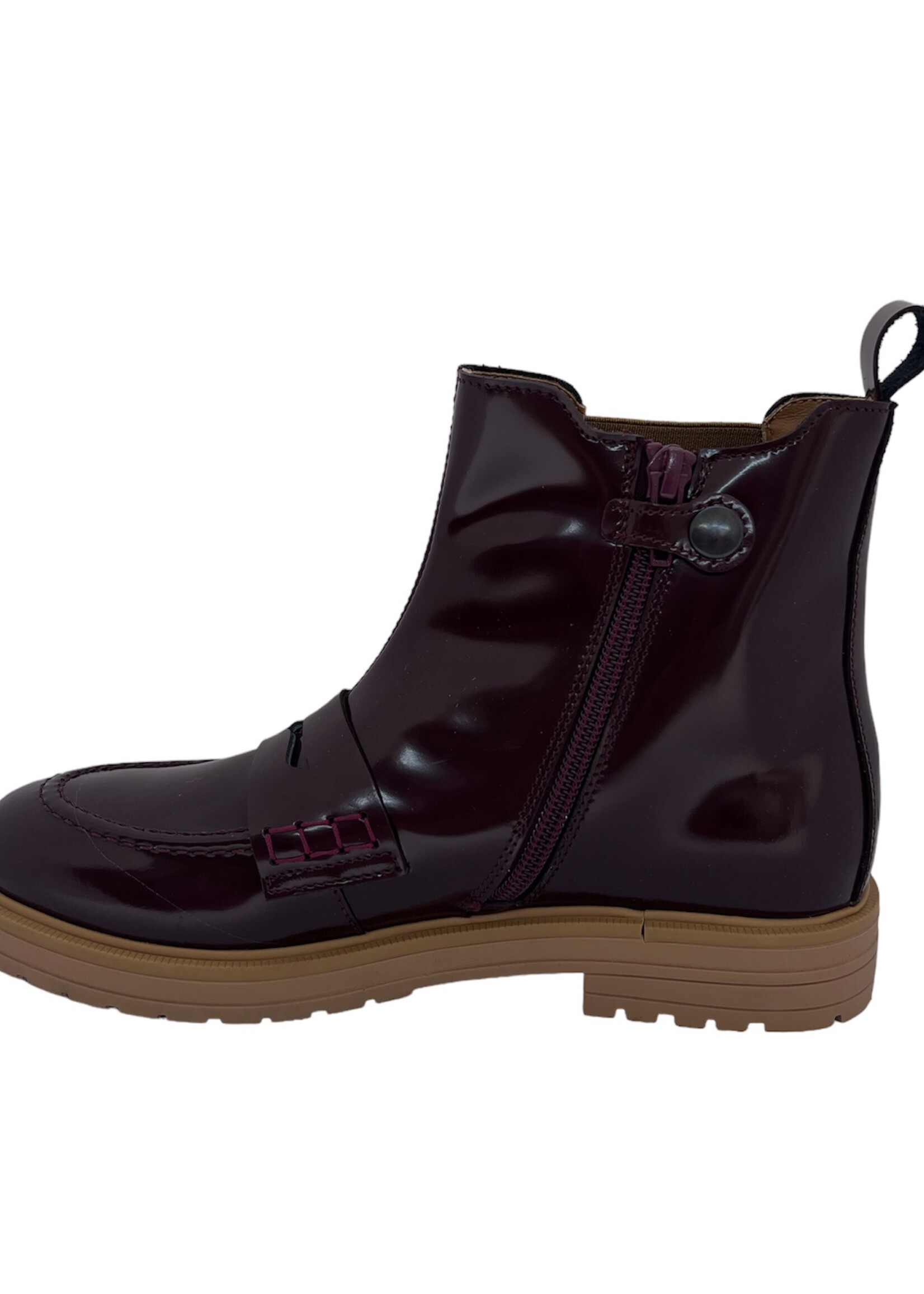 Rondinella 12097 moccassin boot bordeaux