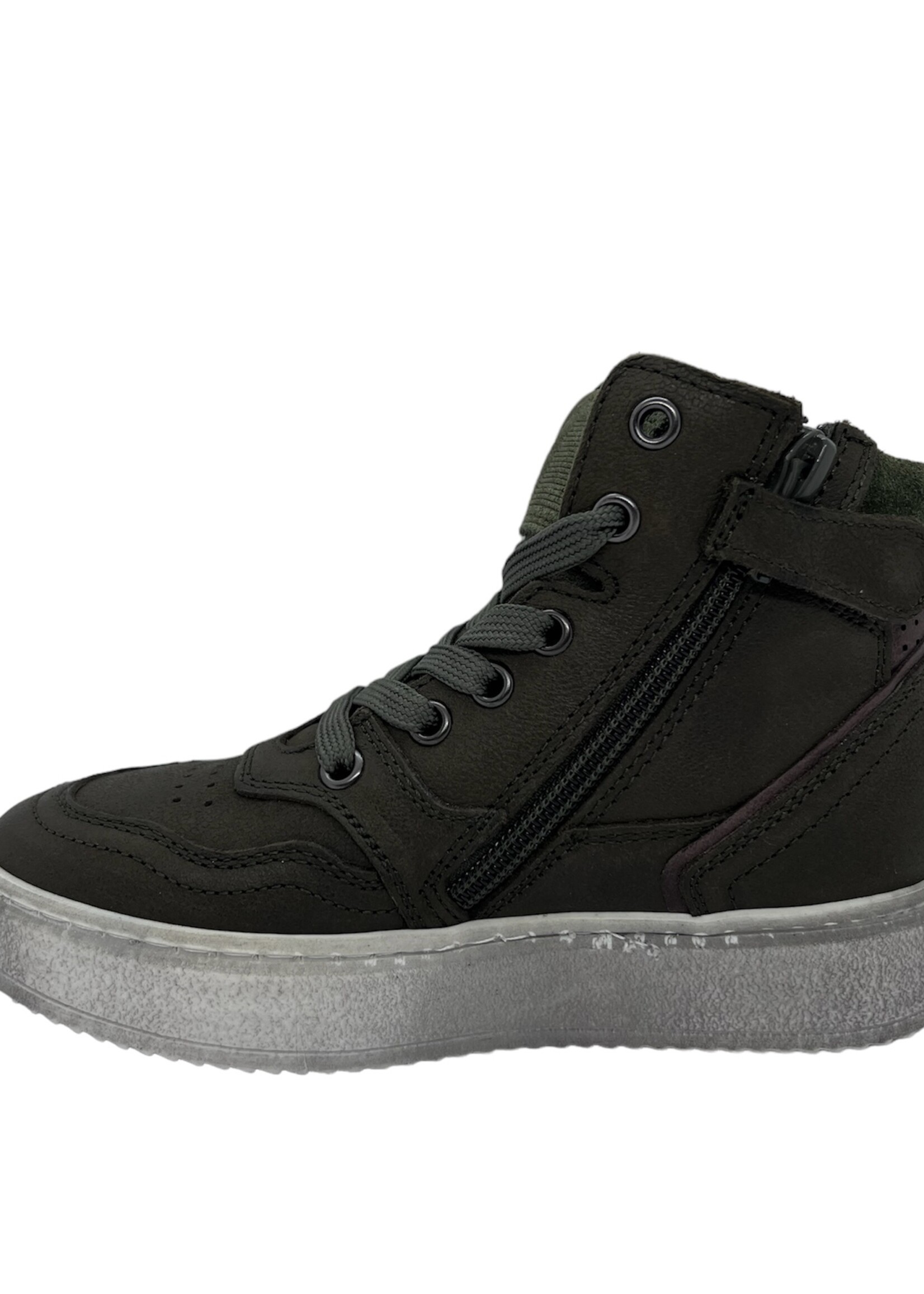 HIP H1535 hoge sneaker groen combi