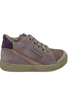 Falcotto Muplie lizard met/suede pink cipria