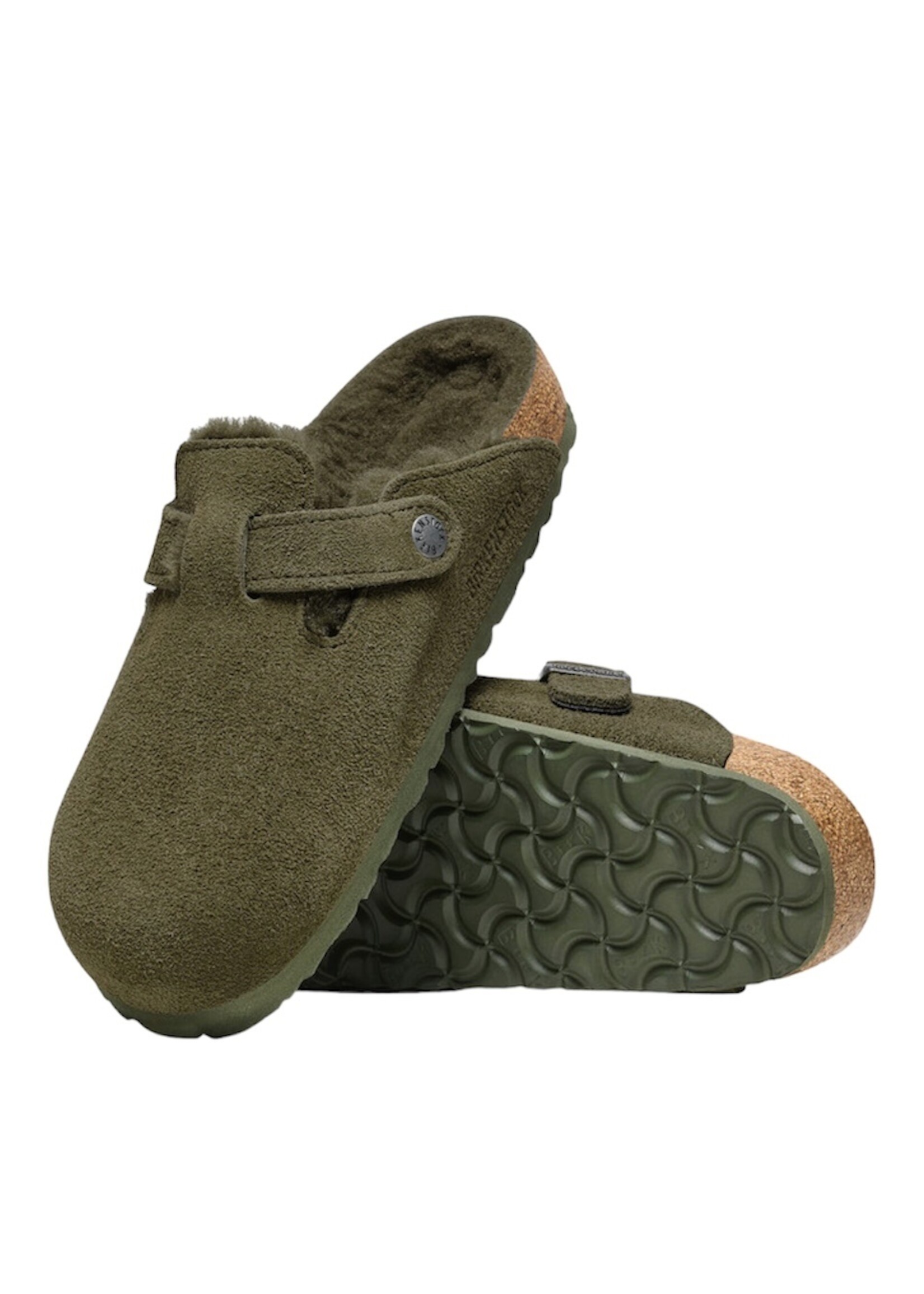 Birkenstock Boston shearling leve Thyme