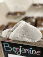 closed toe sheepskin slipper