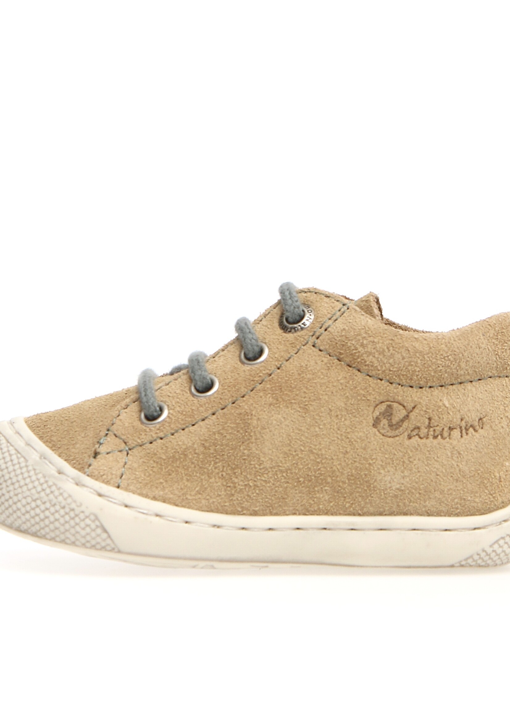 Naturino cocoon suede sole bone sand sage