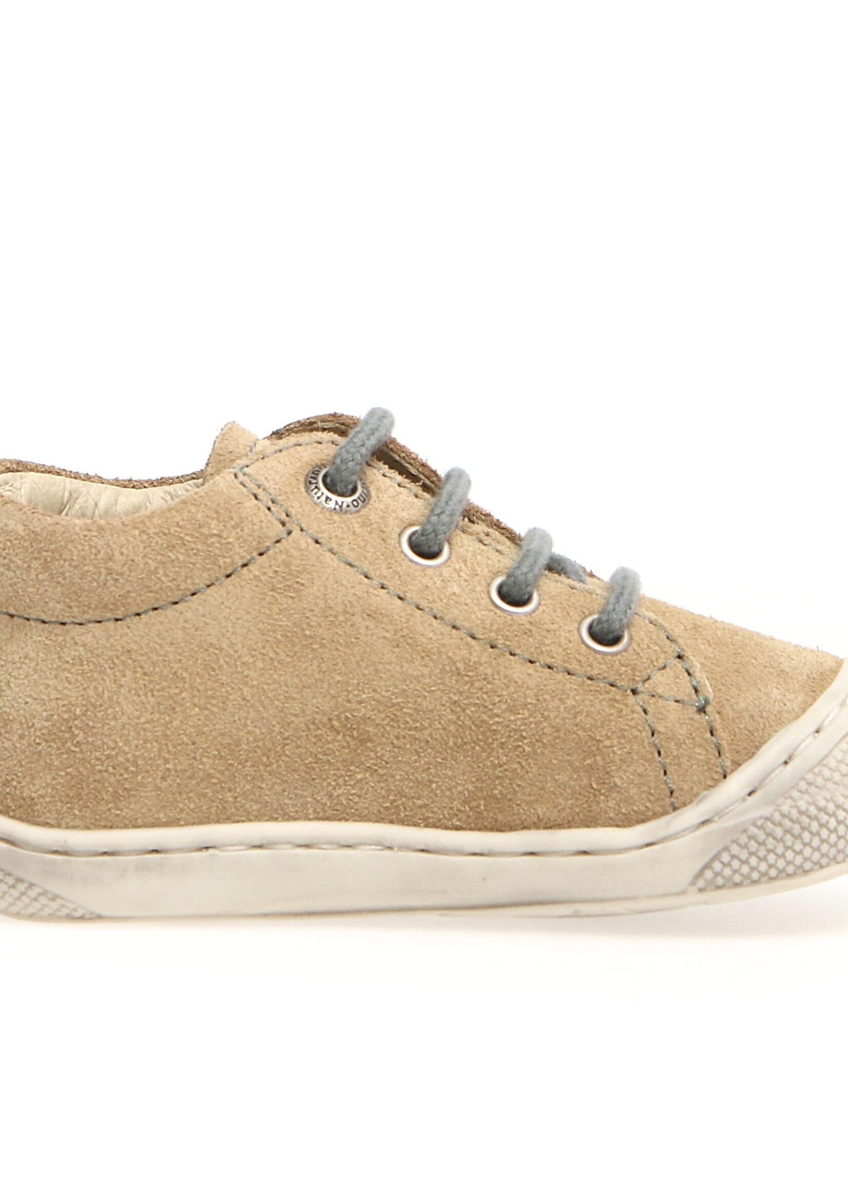 Naturino cocoon suede sole bone sand sage