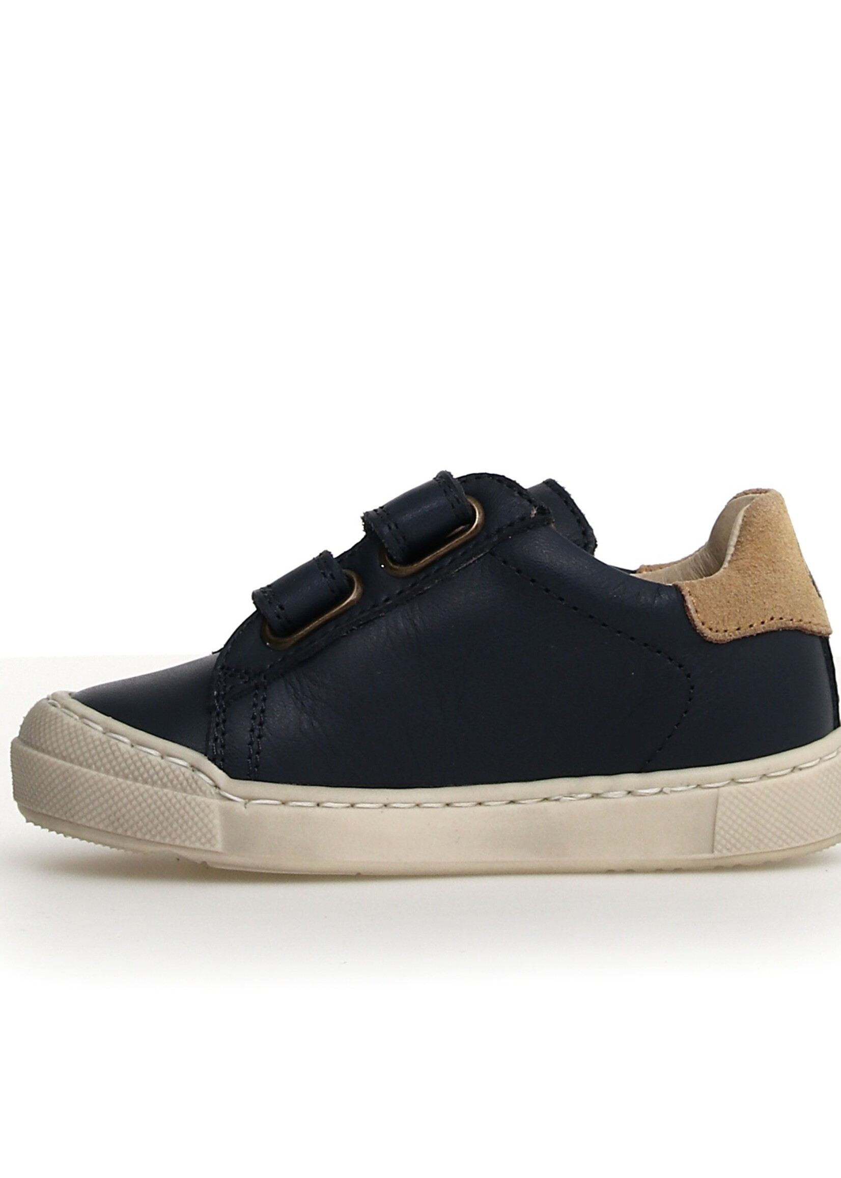Naturino Eindhoven navy sand sole bone