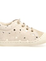 Naturino cocoon suede glitter love platinum milk