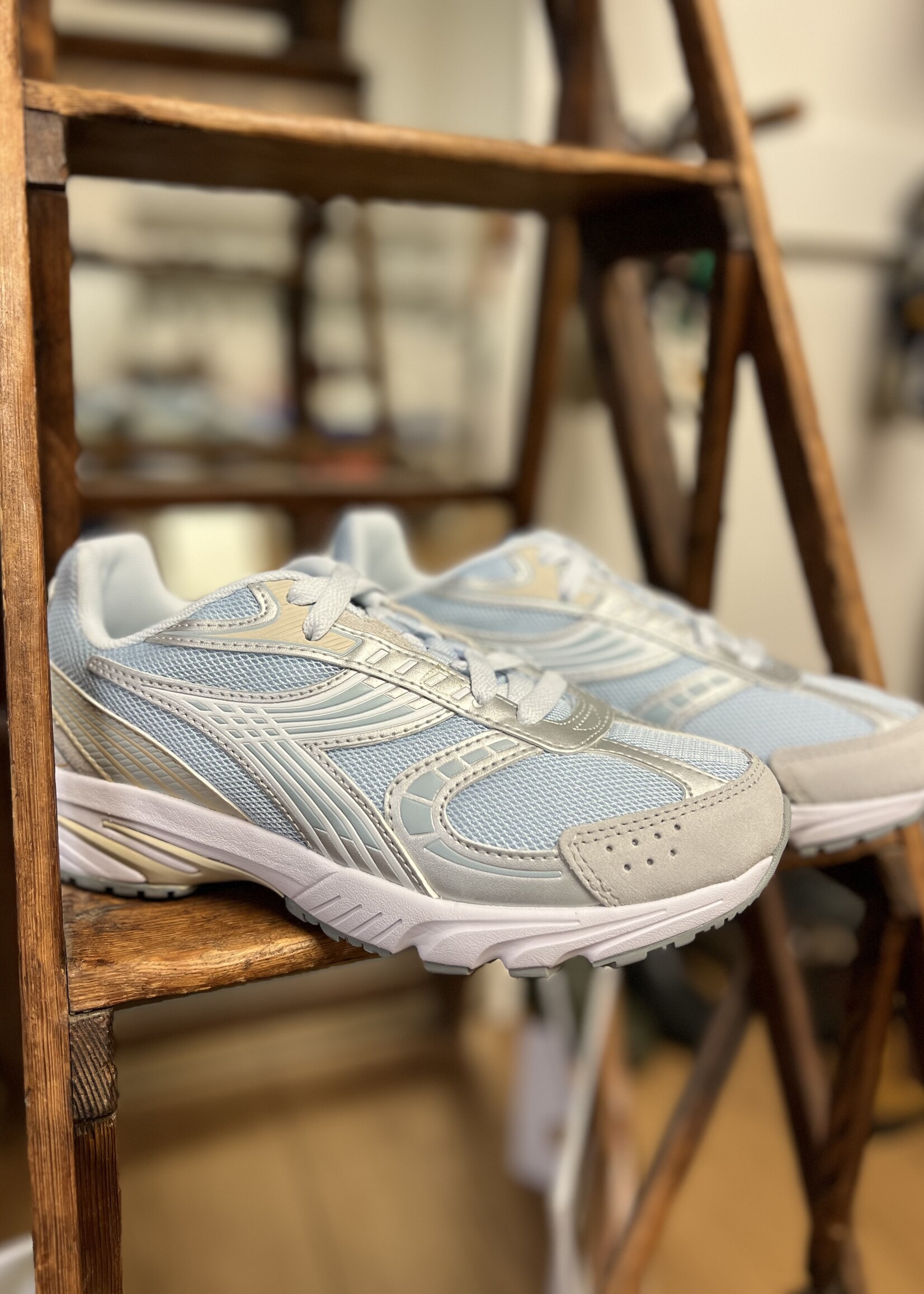 Diadora sao-ko 280 white / light lake / silver