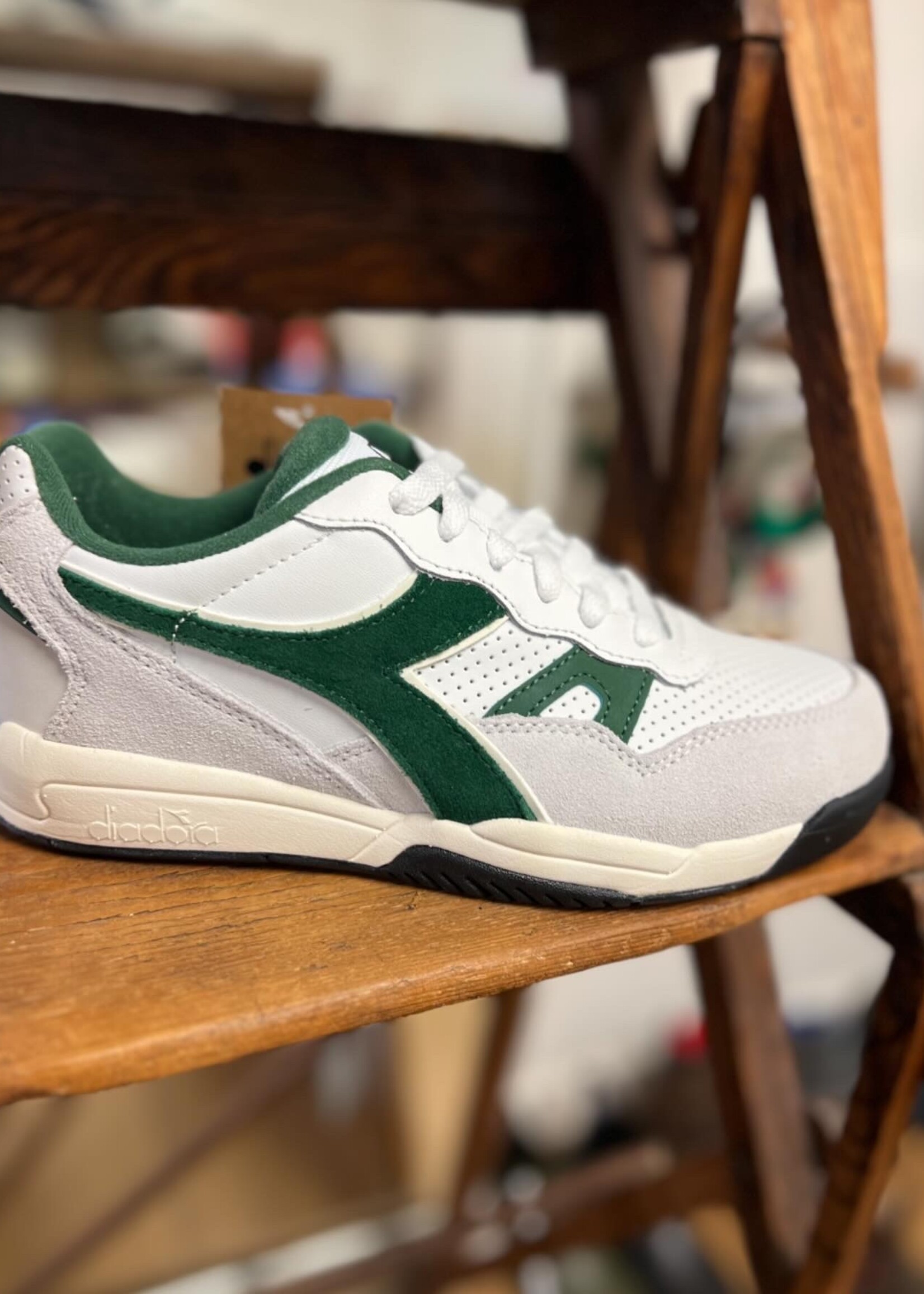 Diadora winner white / fogliage green