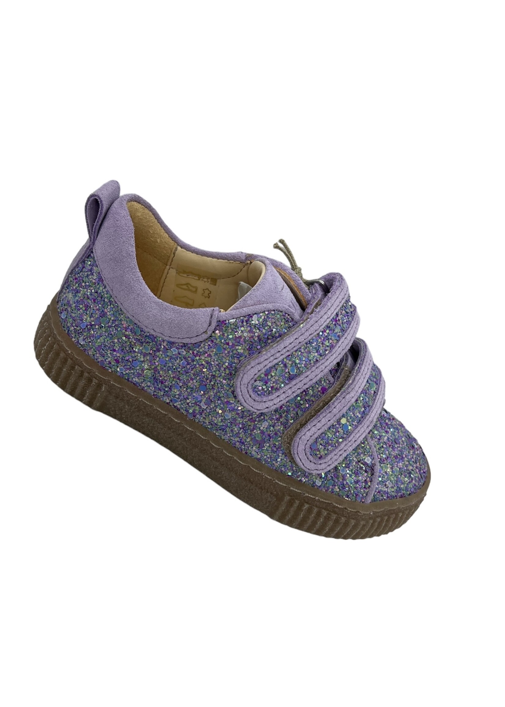 Angulus 3338-101 glitter sneaker lilac