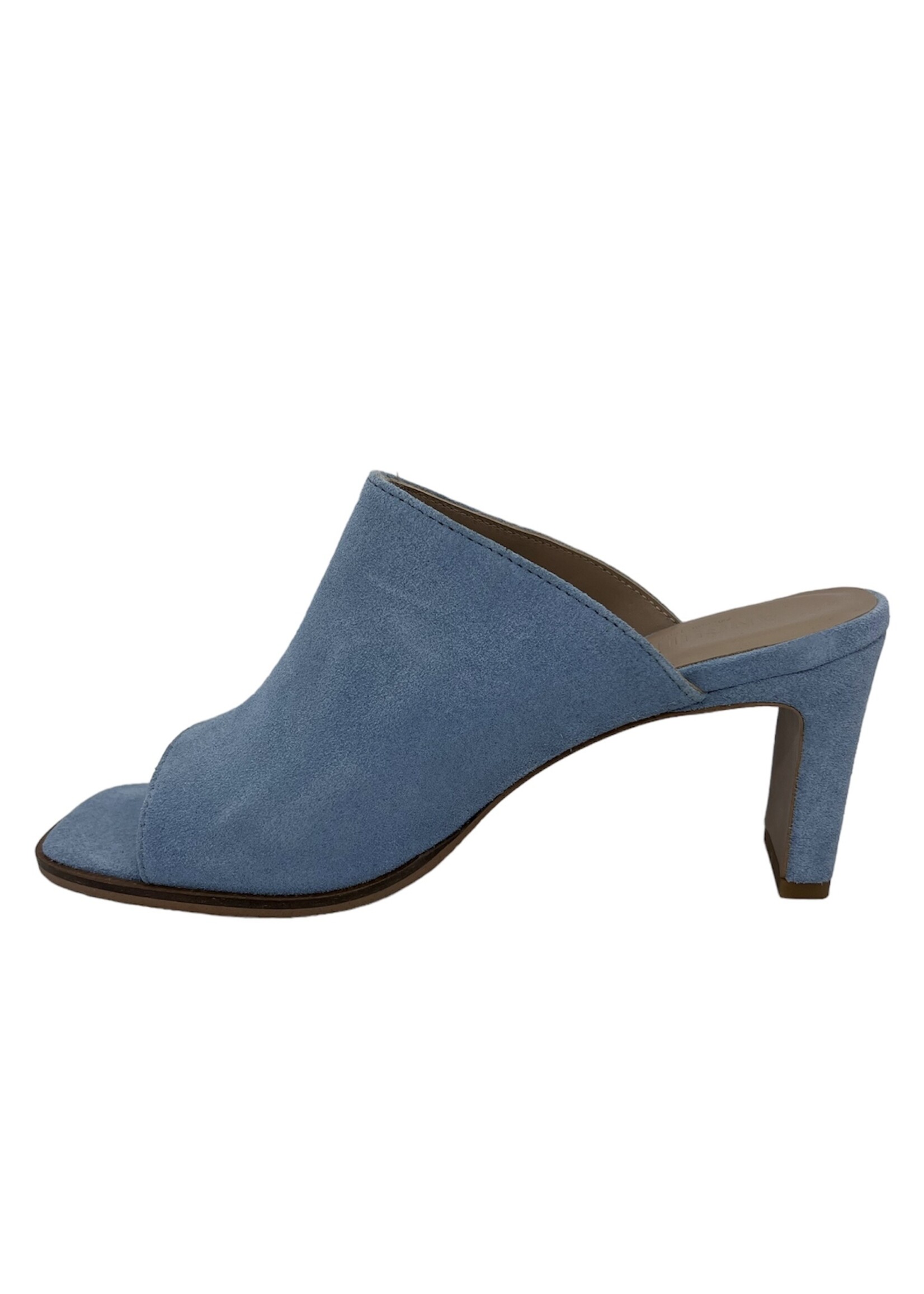 Angulus 5724-101 sandal with heel light blue