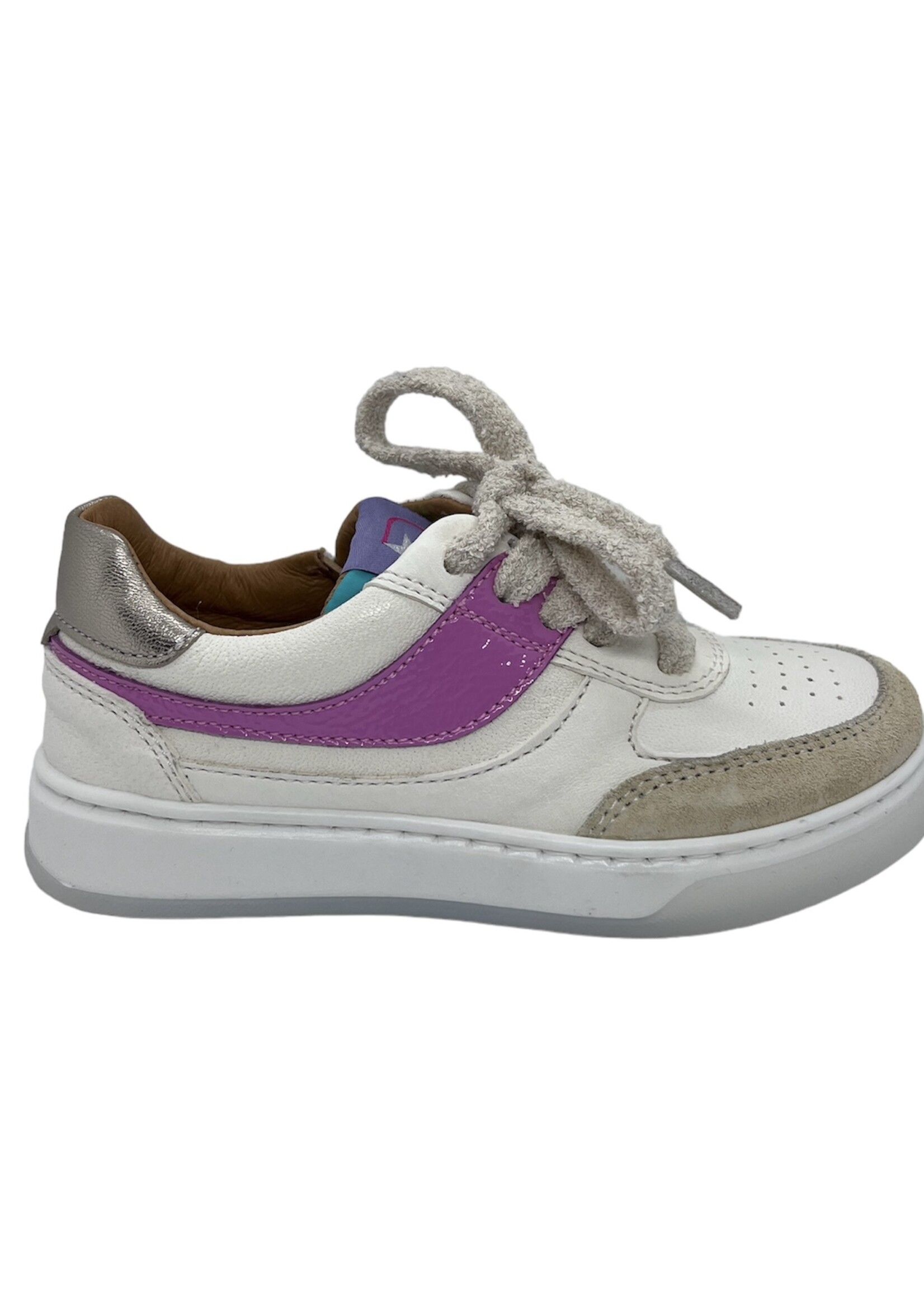 Romagnoli 4524 sneaker wit roze