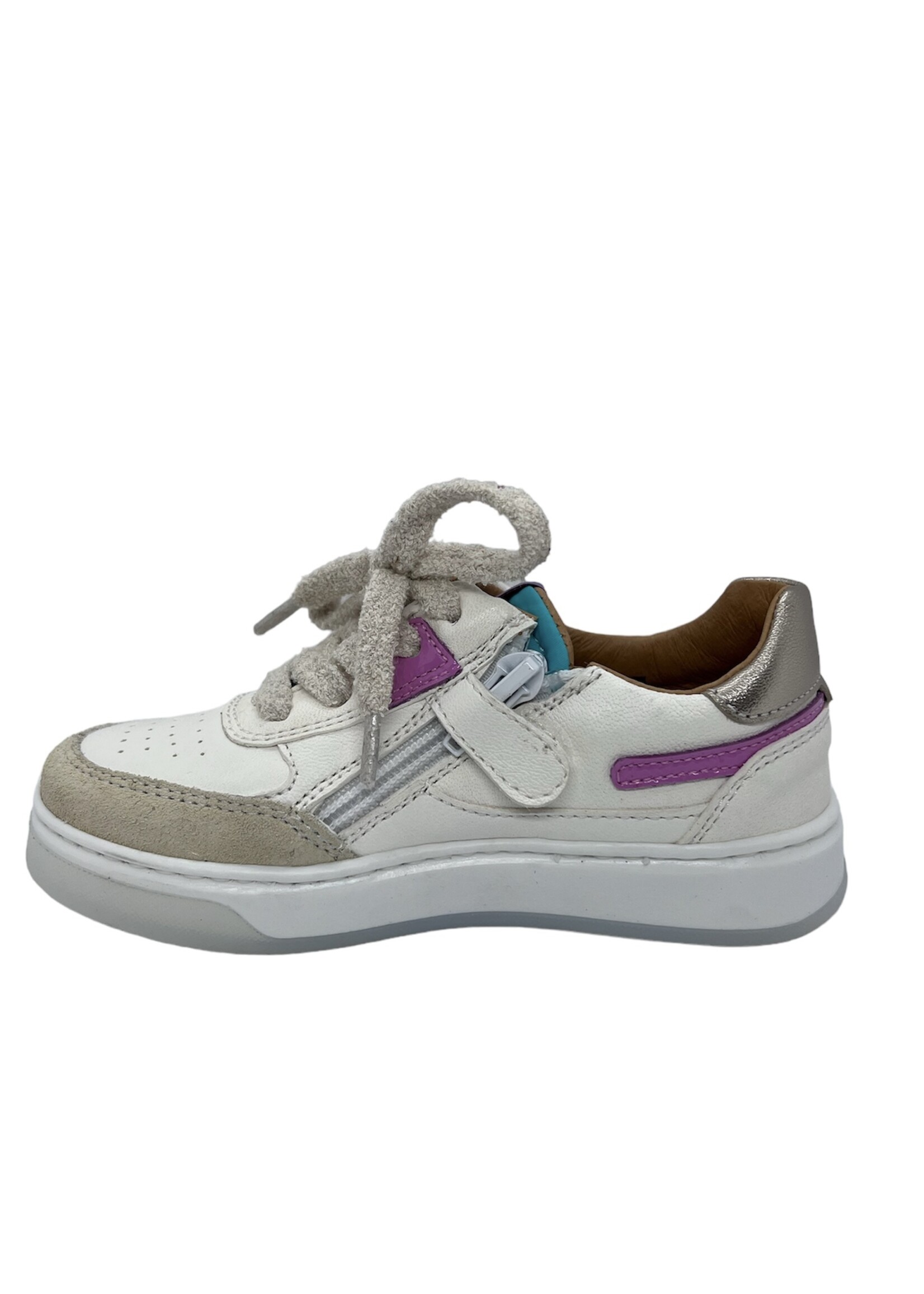 Romagnoli 4524 sneaker wit roze