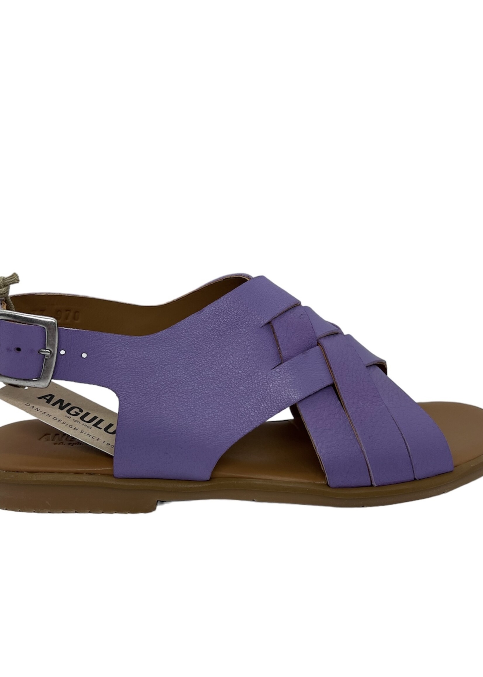 Angulus 4462-101 braid sandal lilac