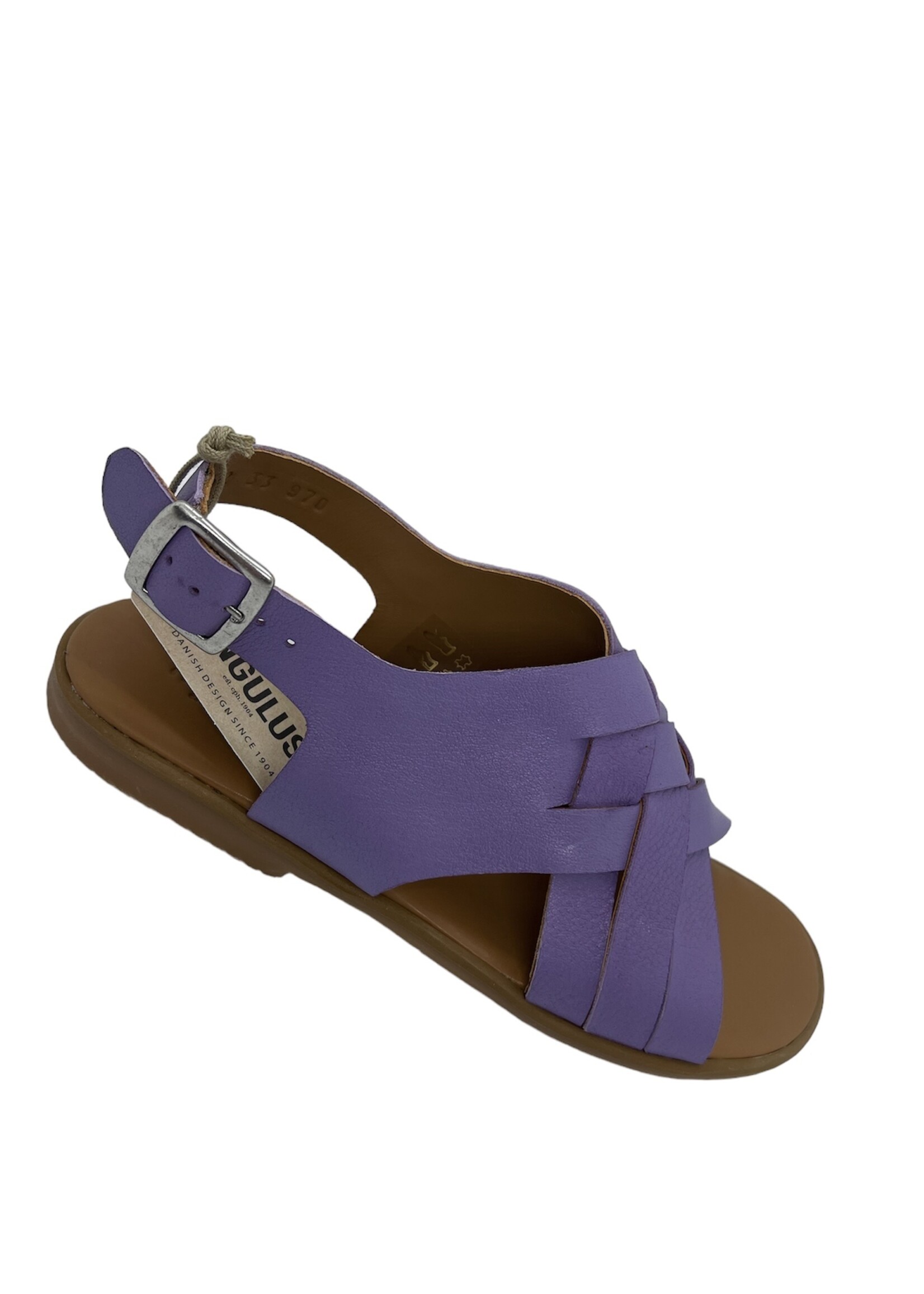 Angulus 4462-101 braid sandal lilac