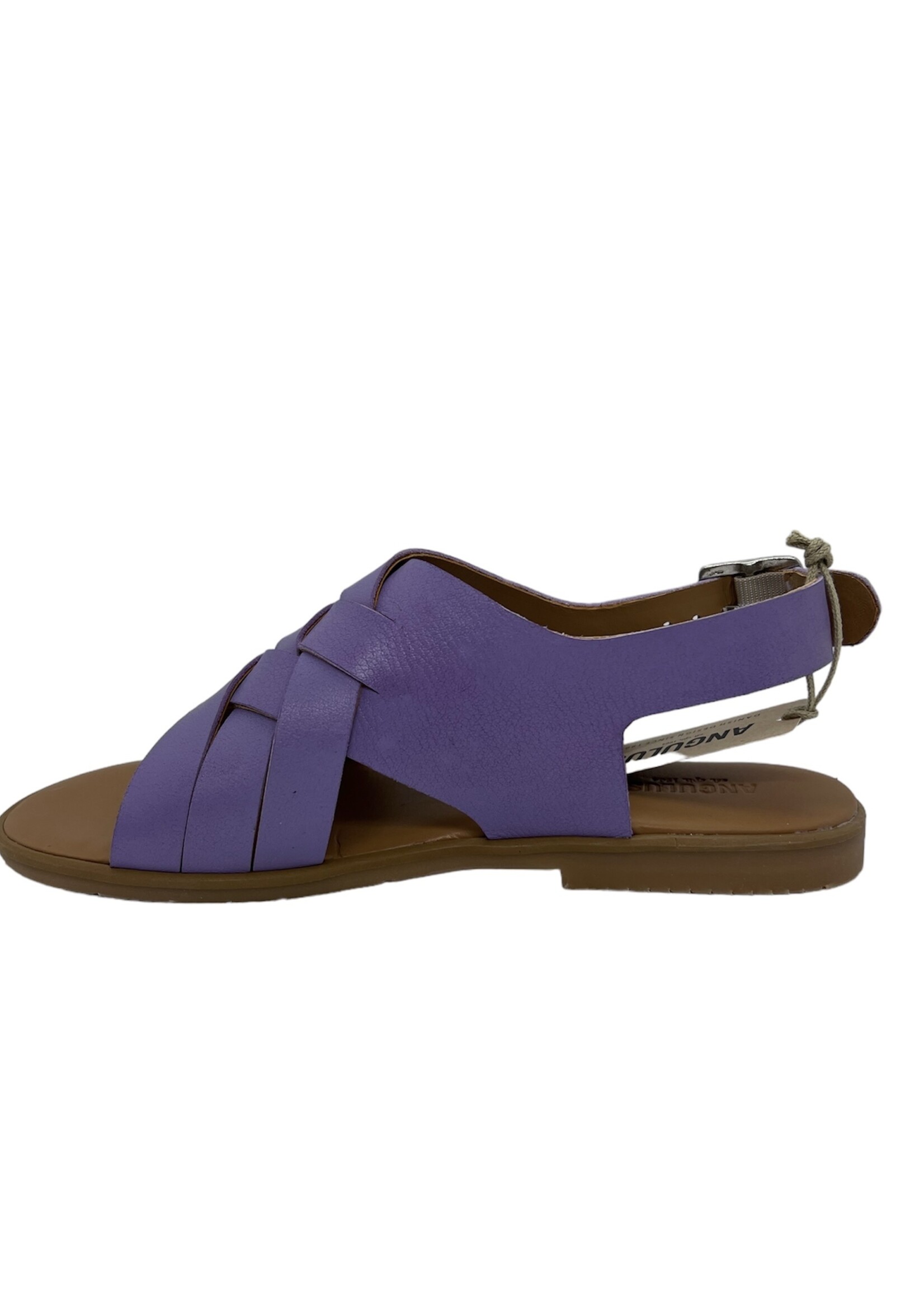 Angulus 4462-101 braid sandal lilac