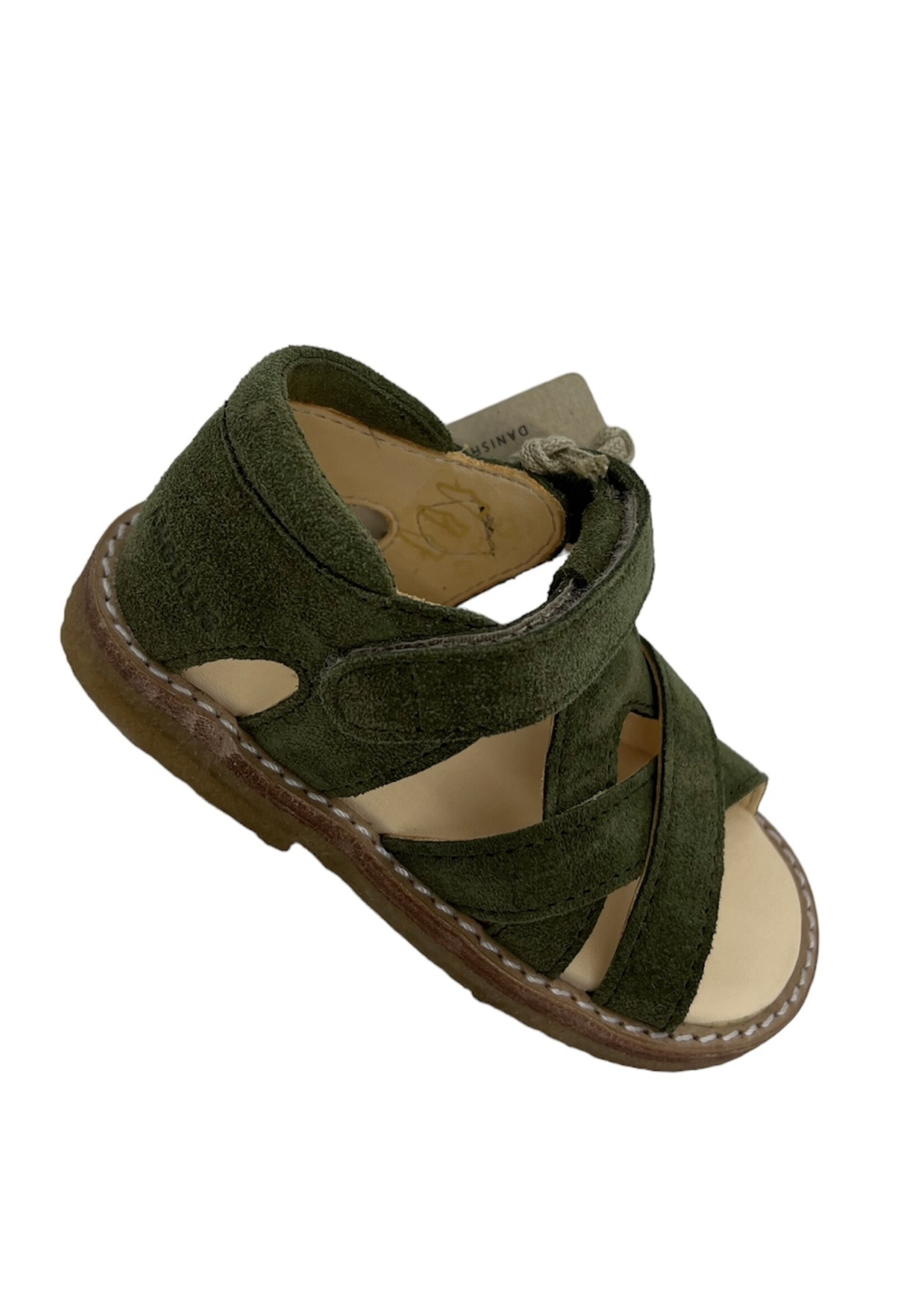 Angulus 5263-101 open toe sandal velcro leaf
