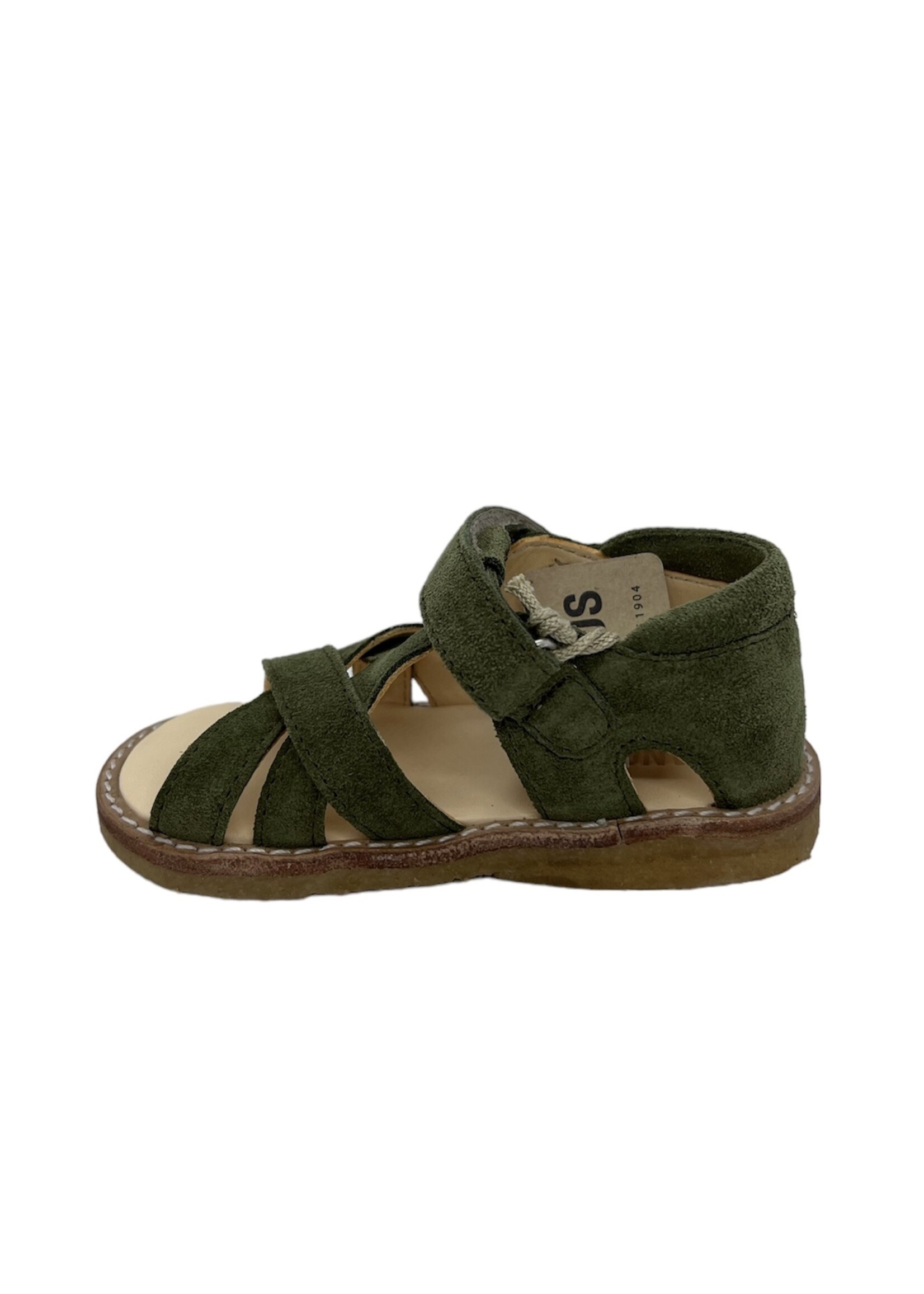 Angulus 5263-101 open toe sandal velcro leaf