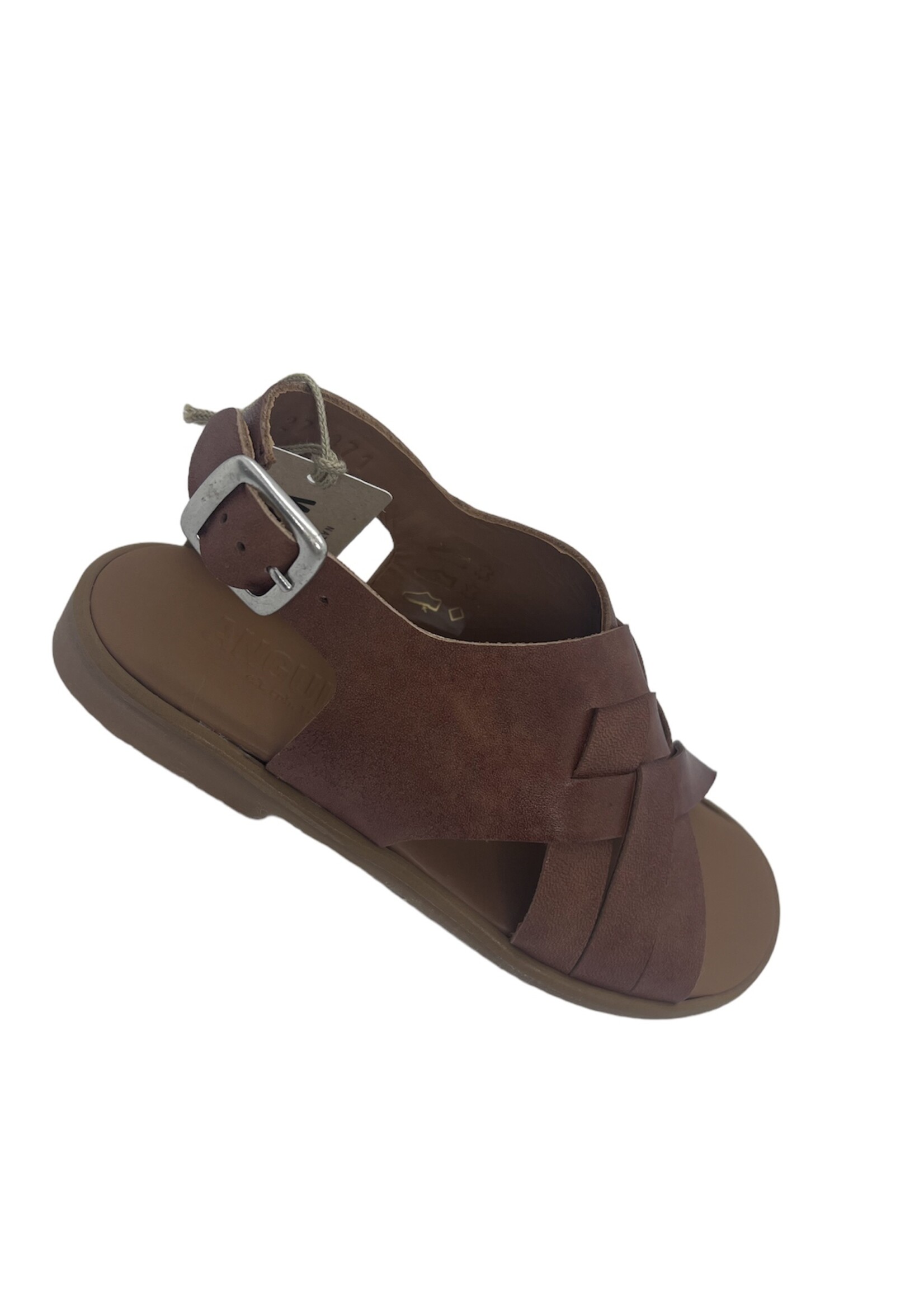 Angulus 0656-101 open toe sandal tan
