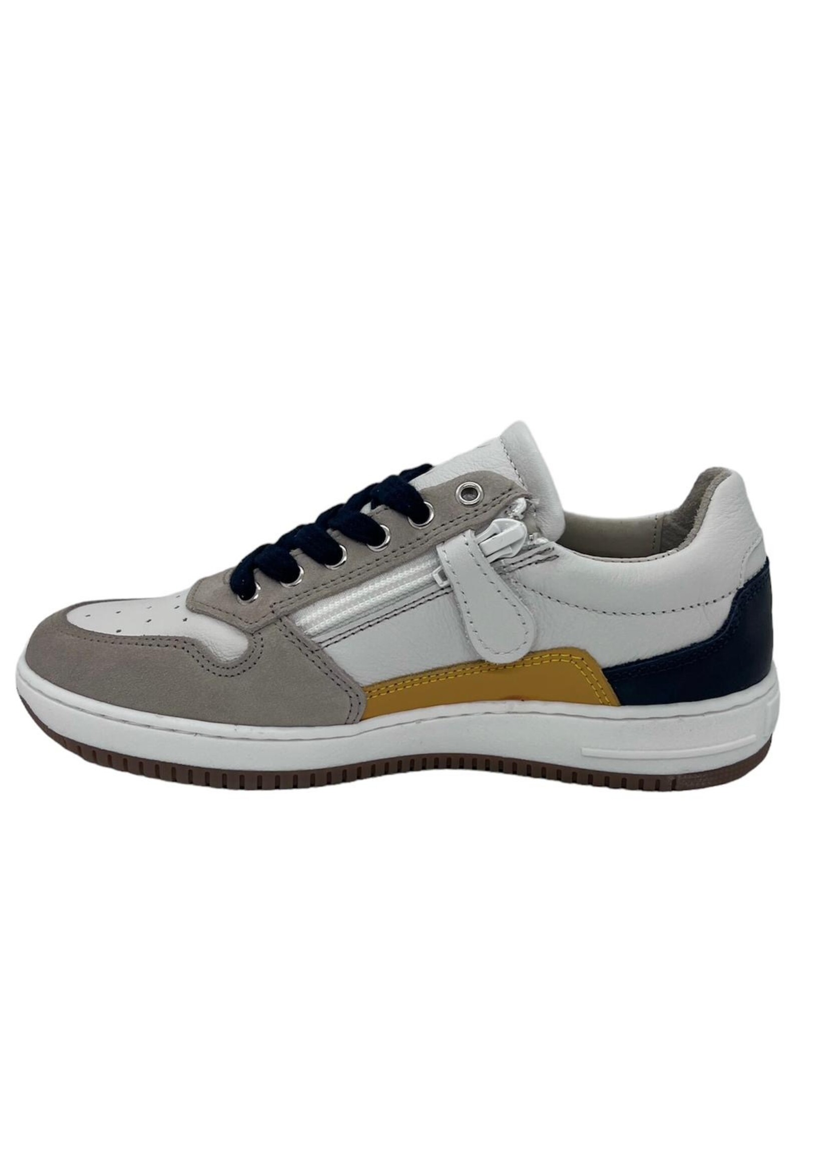 kort sneaker jaune