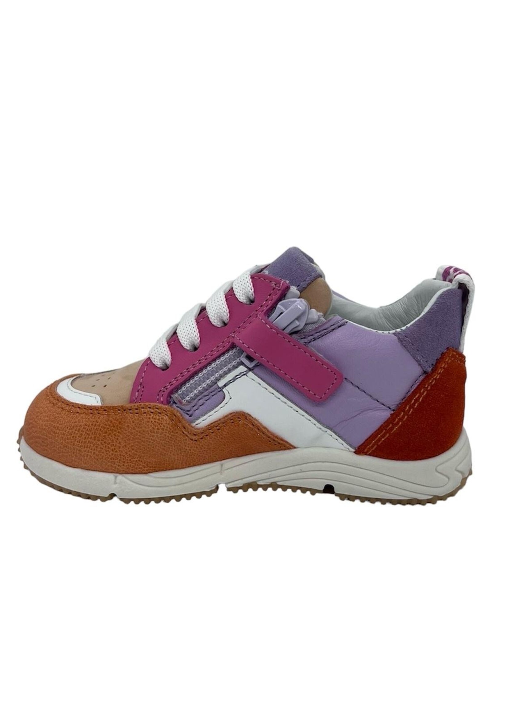 La Triboo 8991 sneaker arancia rosa lila