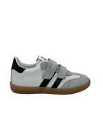 HIP H1512 sneaker wit groen velcro