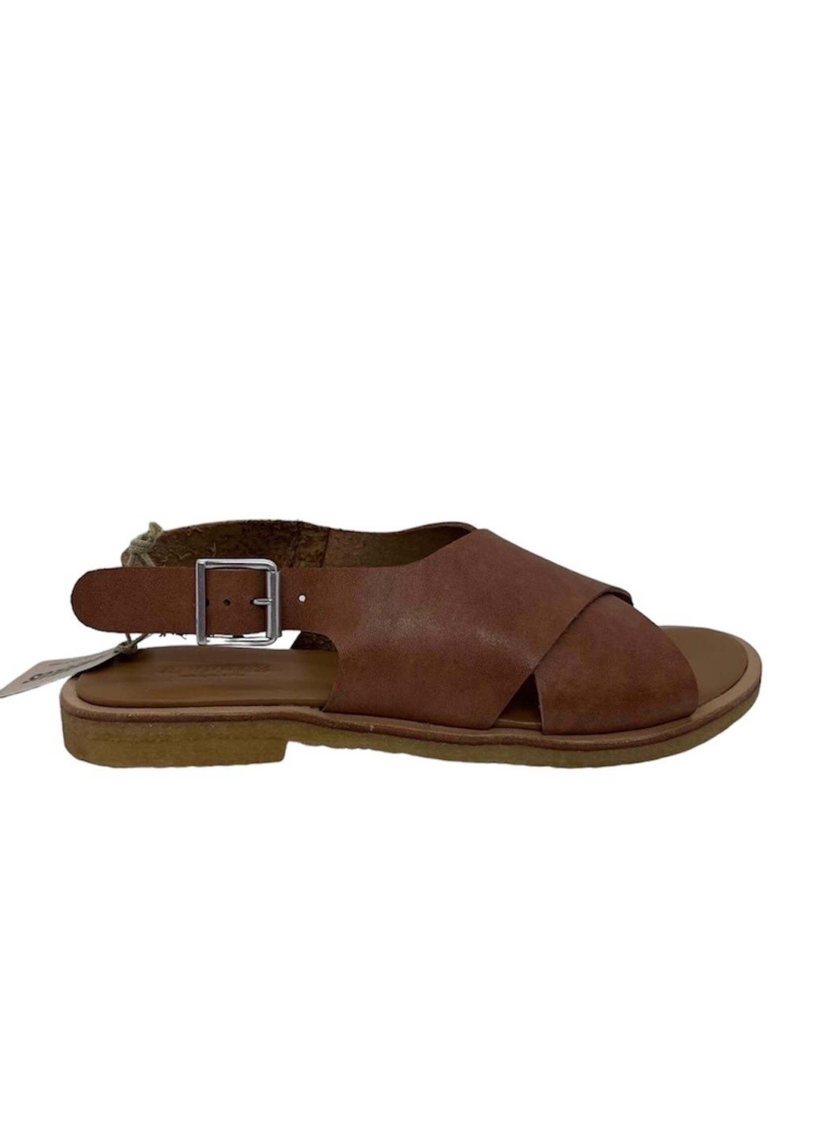 Angulus 4461-10 cross sandal tan