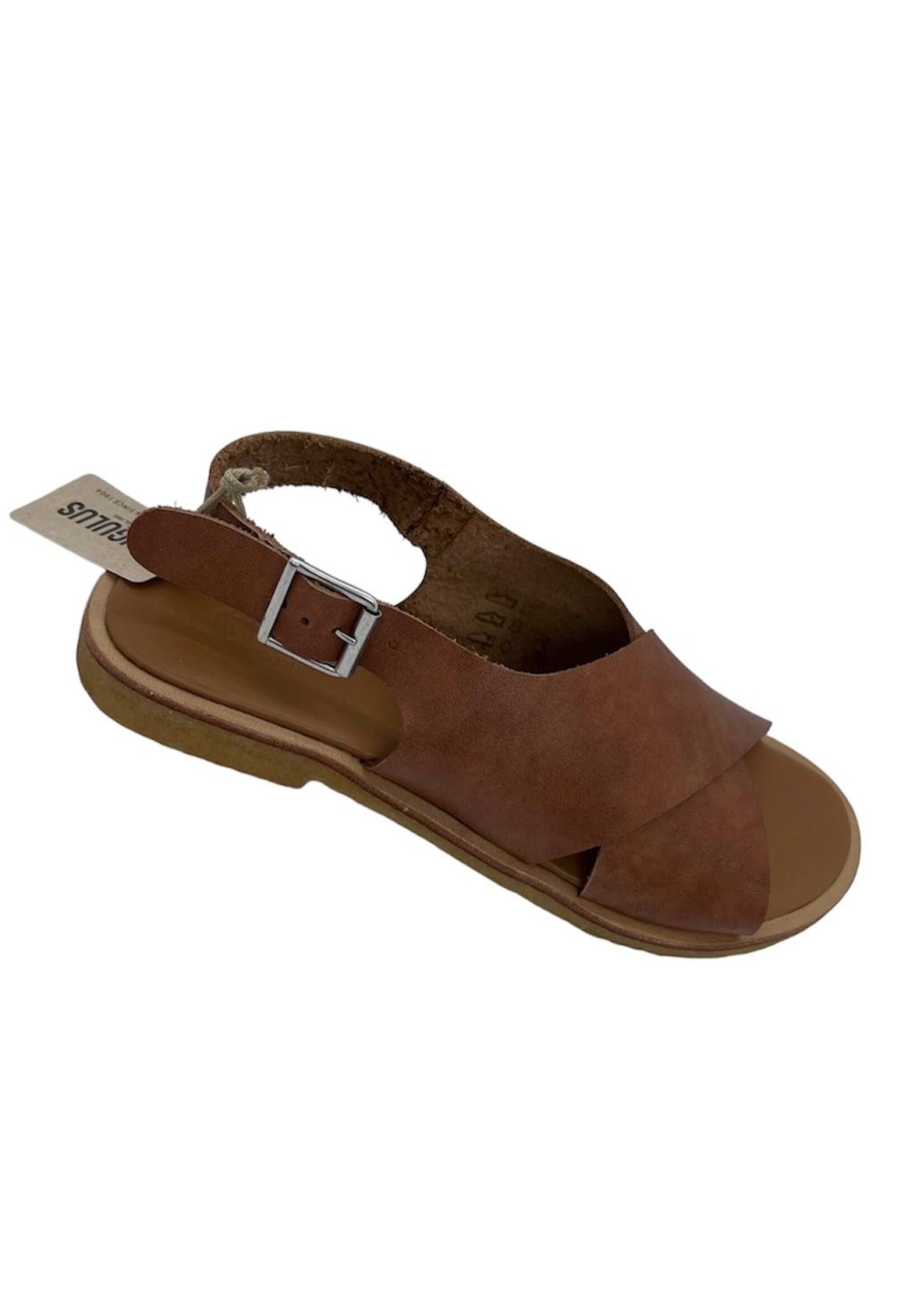 Angulus 4461-10 cross sandal tan