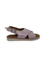 Angulus 4448-301 cross sandal pale rose