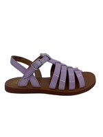 Pom d'api plagette strap vernis lilas